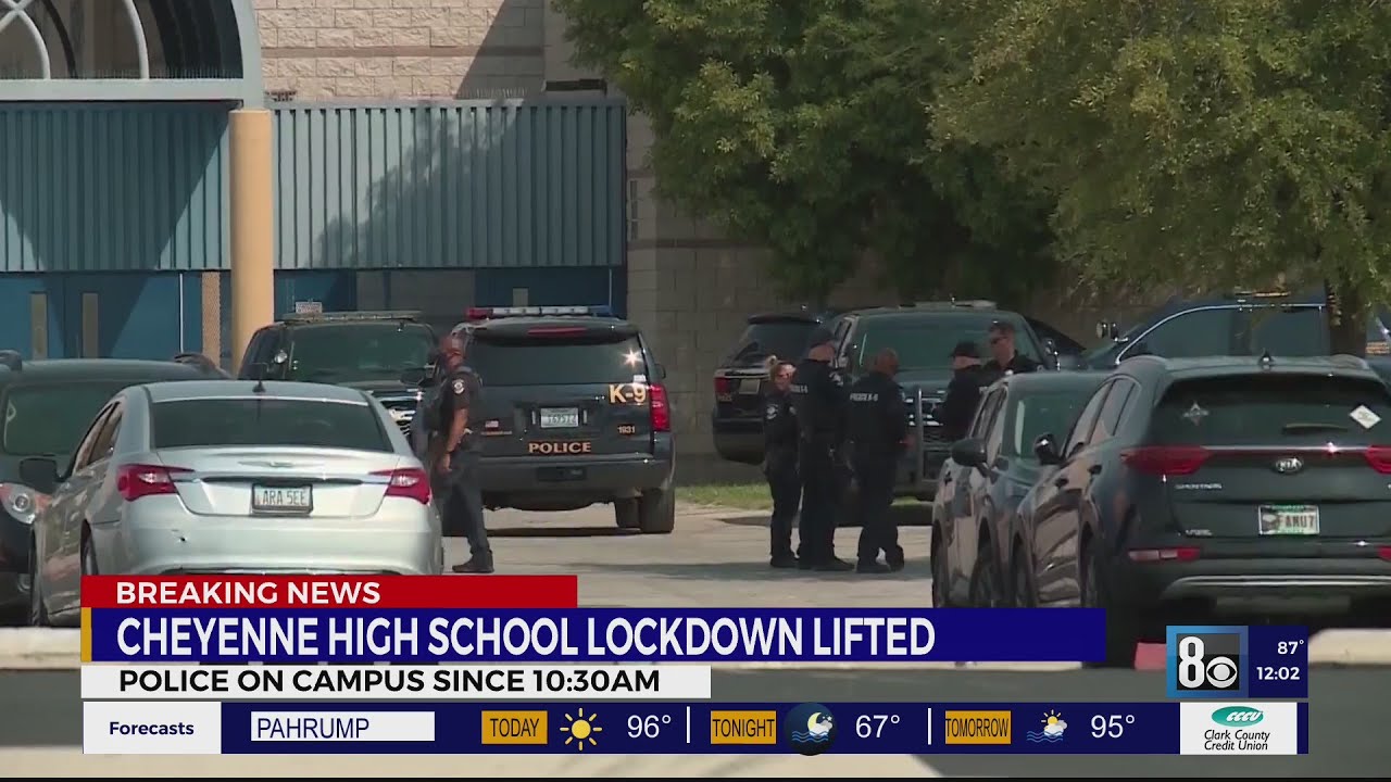 Lockdown lifted at Cheyenne High School, CCSD Police confirm