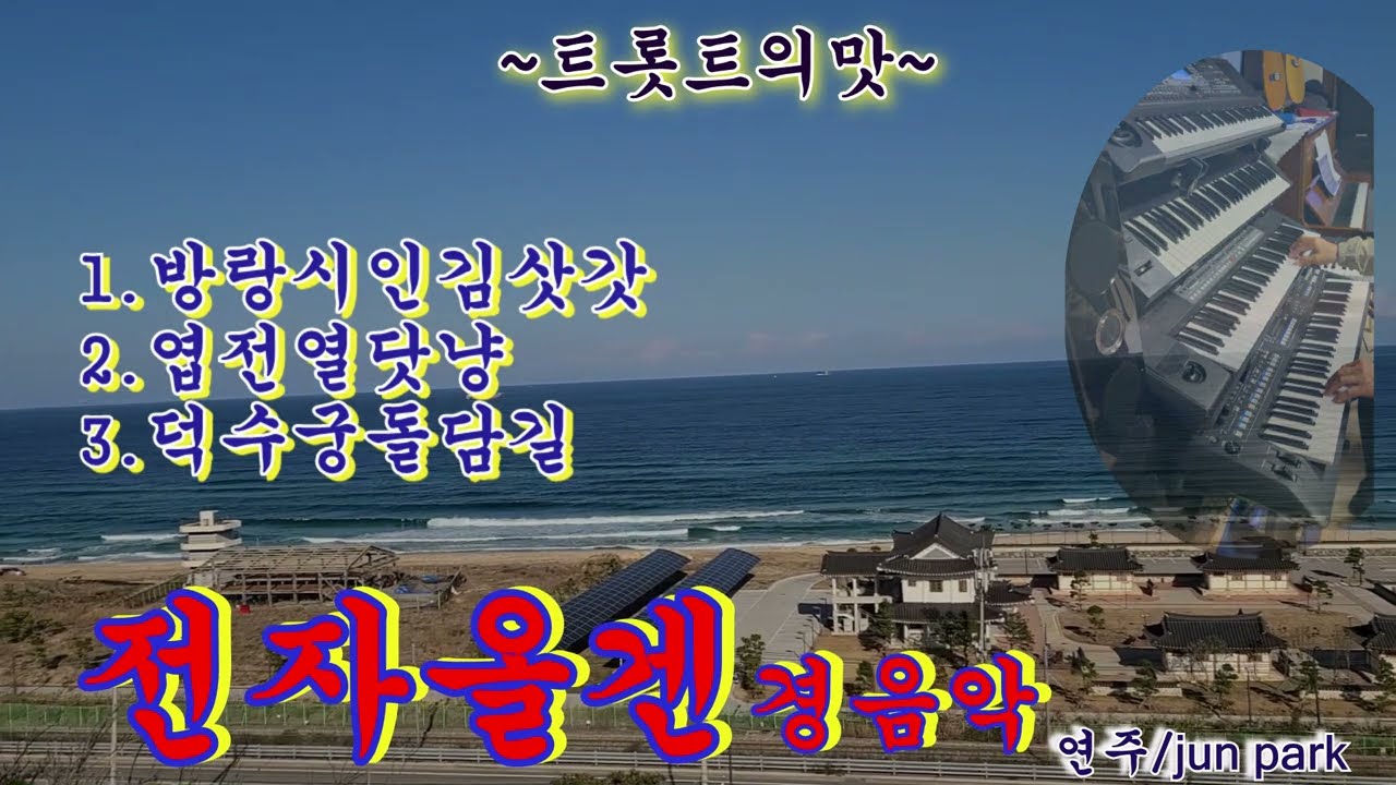 트롯트의 맛 # 전자올겐경음악  #  방랑시인김삿갓  #  엽전열닷냥 # 덕수궁돌담길