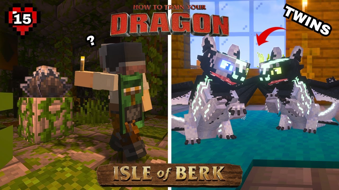 Minecraft - Isle of Berk | ANCIENT GROVEWING AND...TWINS?!  [15]