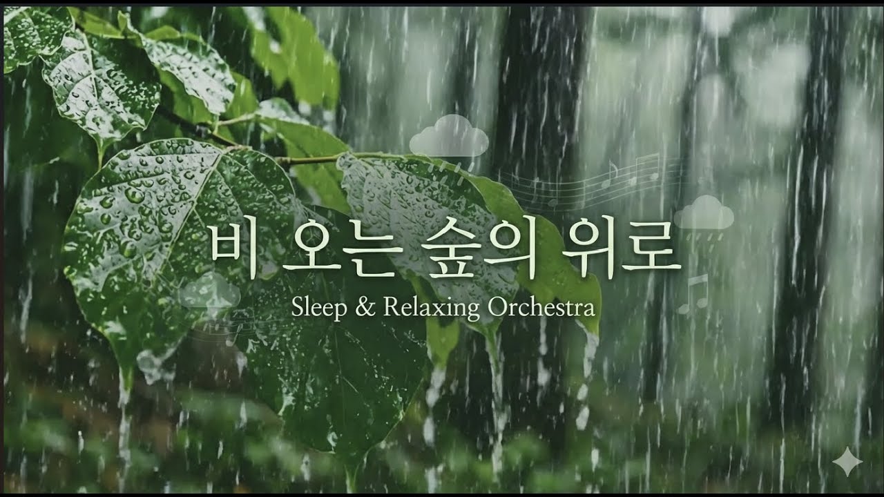 빗소리와 함께 듣는 잔잔한 클래식