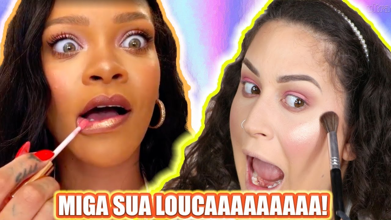 ME MAQUIEI SEGUINDO AS DICAS DA RIHANNA E OLHA NO QUE DEU... #SEXTAVOCÊDECIDE!