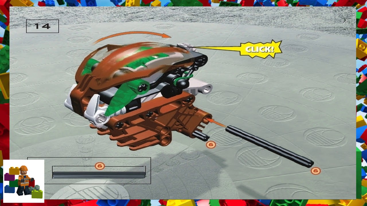 LEGO instructions - Bionicle - 8560 - Pahrak