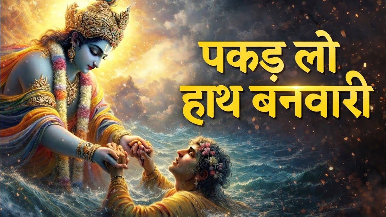 पकड़ लो हाथ बनवारी 😭🙏 | Krishna Bhajan | Heart  Bhakti Song  