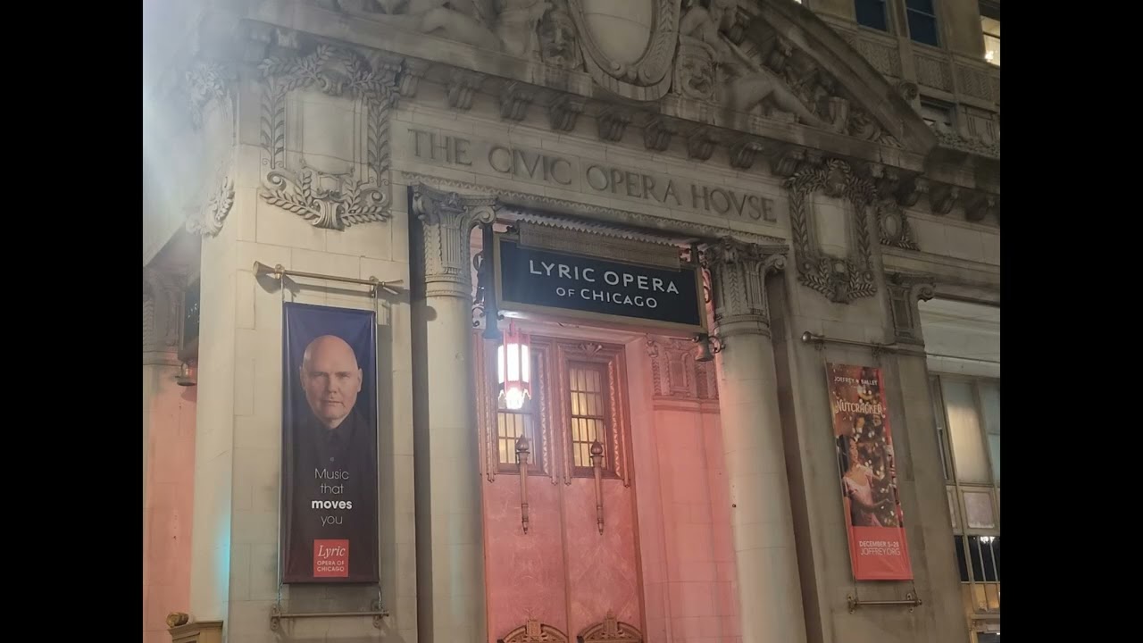 Billy Corgan and Lyric Opera - Night of Mellon Collie - Civic Opera House - Chicago, IL - 11/25/25