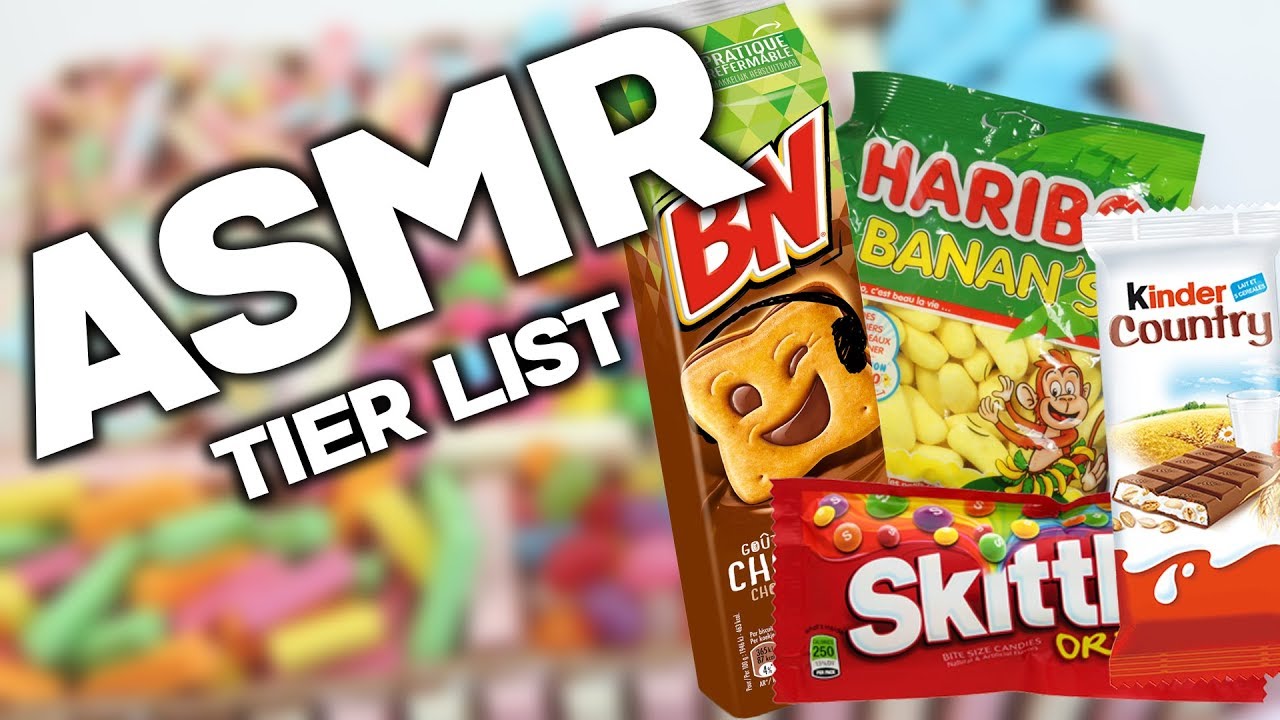 ASMR FRANÇAIS | Tier list bonbons et gâteaux