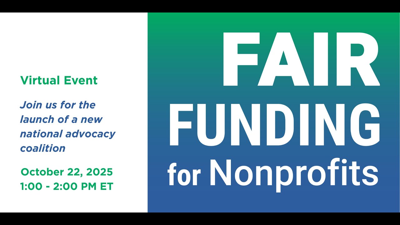 Fair Funding for Nonprofits - Virtual Launch