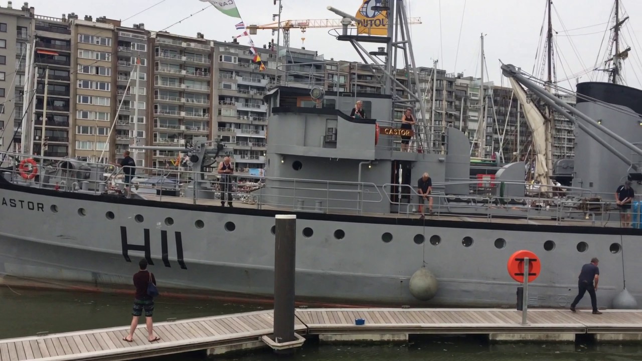 Buitenvaren van de Castor uit de haven van Blankenberge 28-05-2017
