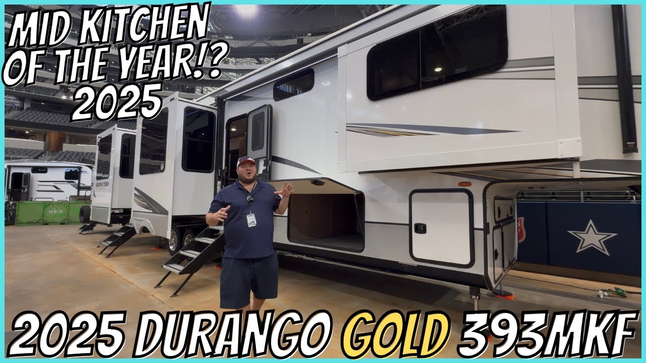 TOP Mid Kitchen 5th Wheel!? 2025 Durango Gold 393MKF