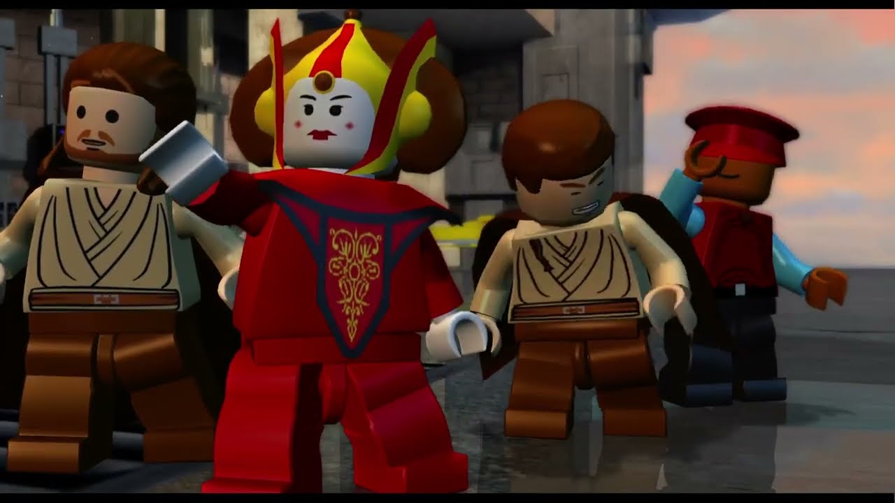 Lego star wars the complete saga walkthrough part 3 (escape from naboo)