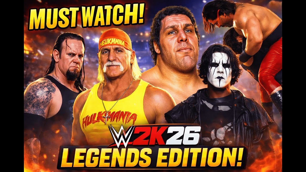 WWE 2K26 LEGEND EDITION – This Trailer Will Give You Goosebumps 😱