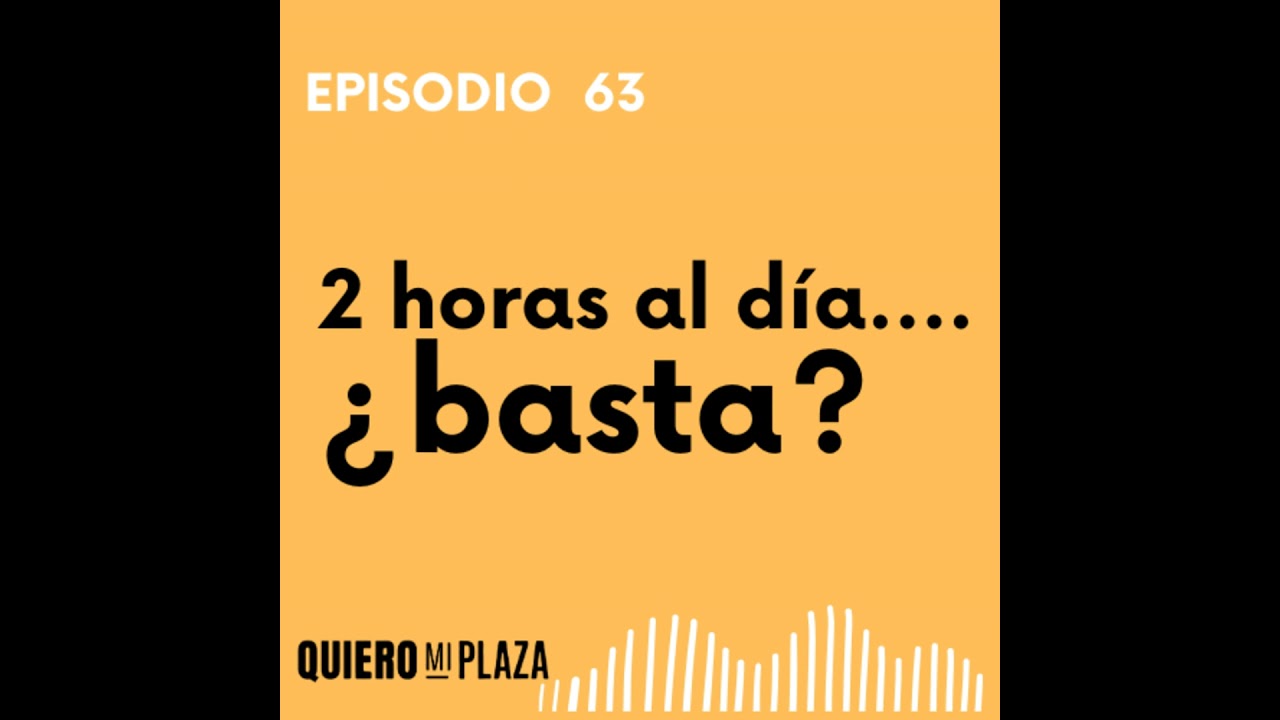 ¿Cuántas horas hay que estudiar al día para opositar bien?