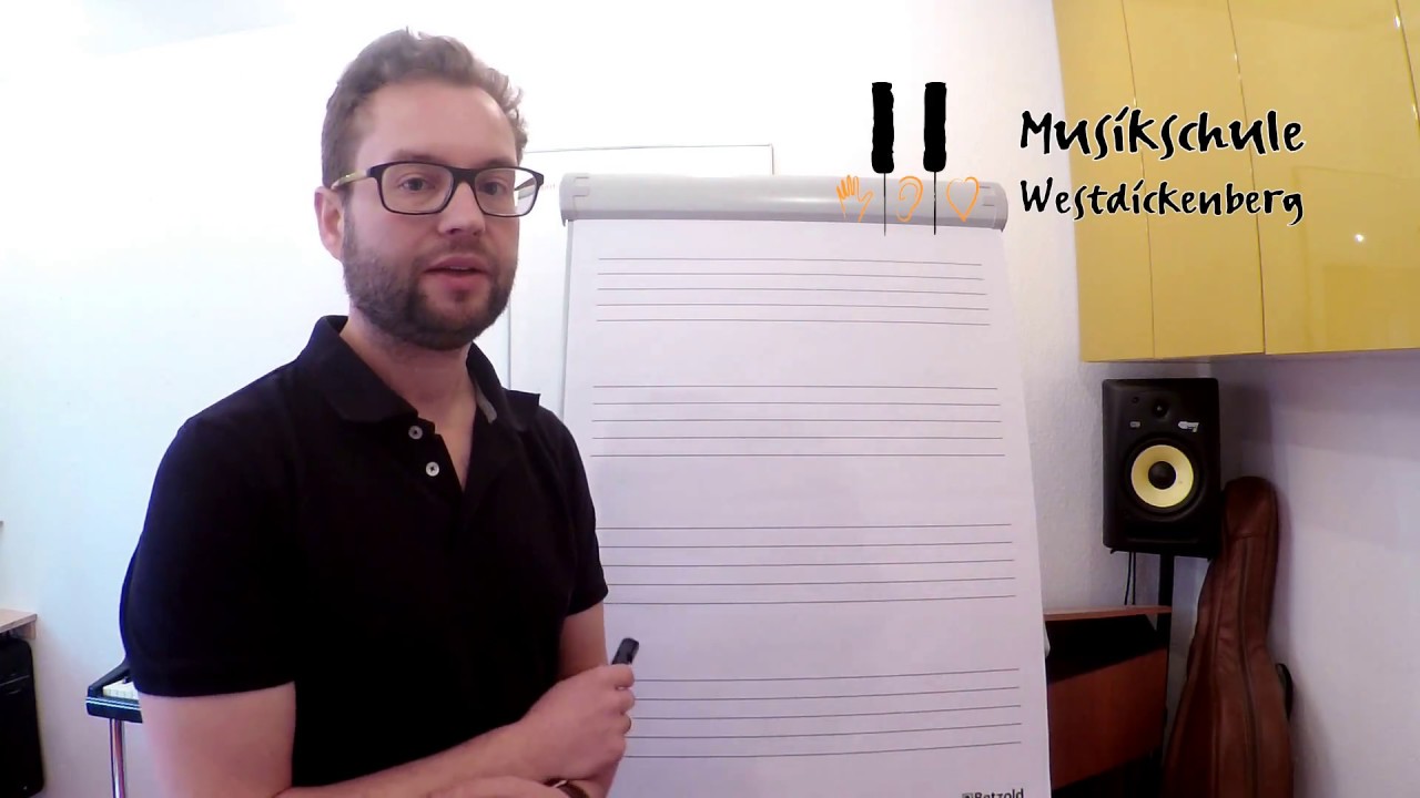 Tutorial Notenlesen Teil 2: Die Notenschlüssel