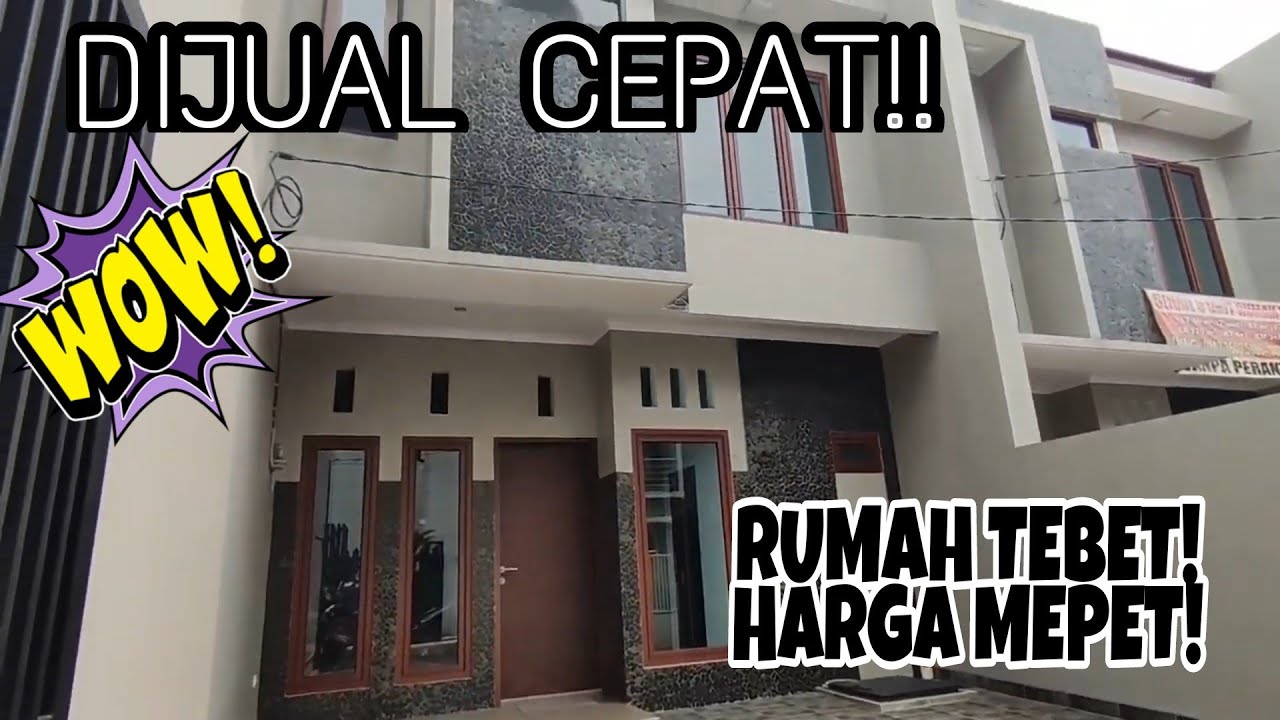 ini HARGA BOHONG ATAU SERIUS? Rumah TEBET 2 lantai MINIMALIS di Tengah Kota JAKARTA,