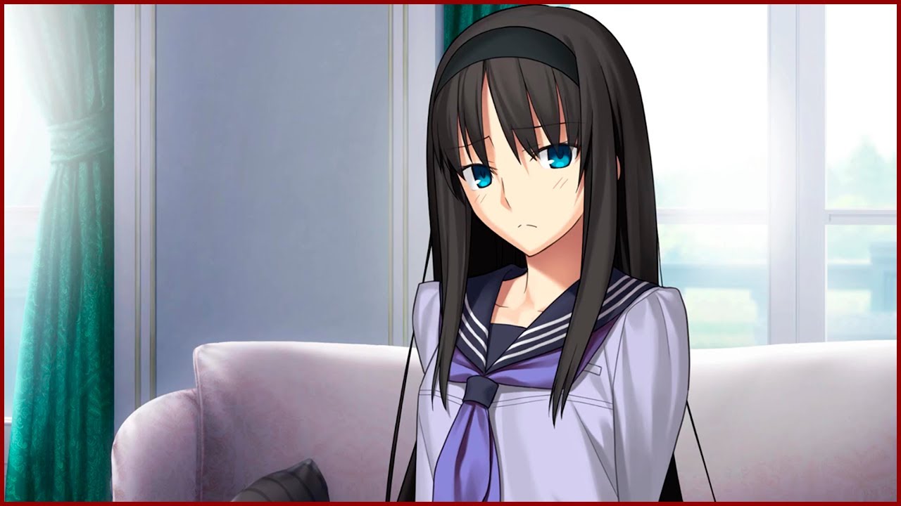 Shiki greeting Akiha first | 月姫 - Tsukihime