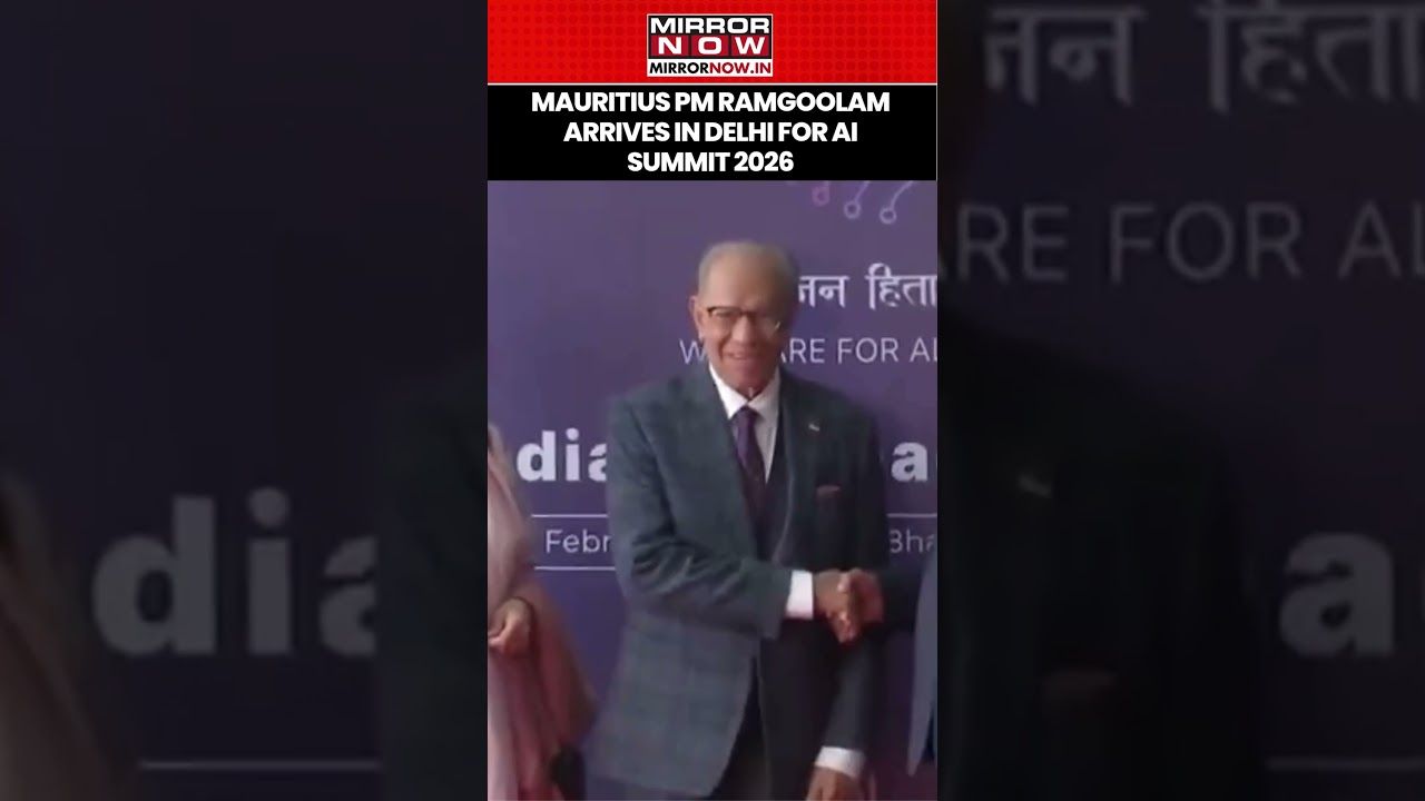 Mauritius PM Navinchandra Ramgoolam Arrives In Delhi For India AI Impact Summit 2026