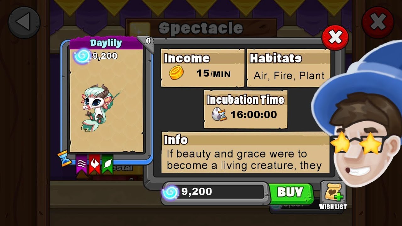 Dragonvale Ep. 64 Got Daylily Dragon!