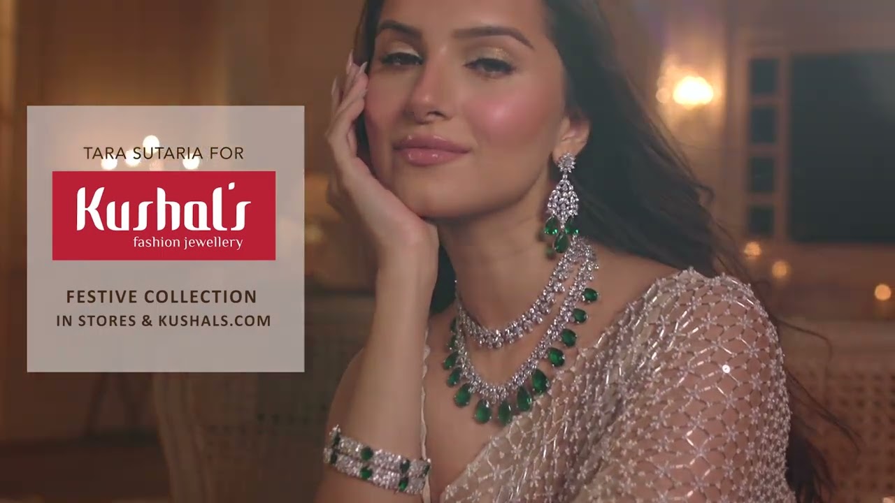 Outshine the festivities | Tara Sutaria's Sparkling Festive Select | Kushal's Fashion Jewellery