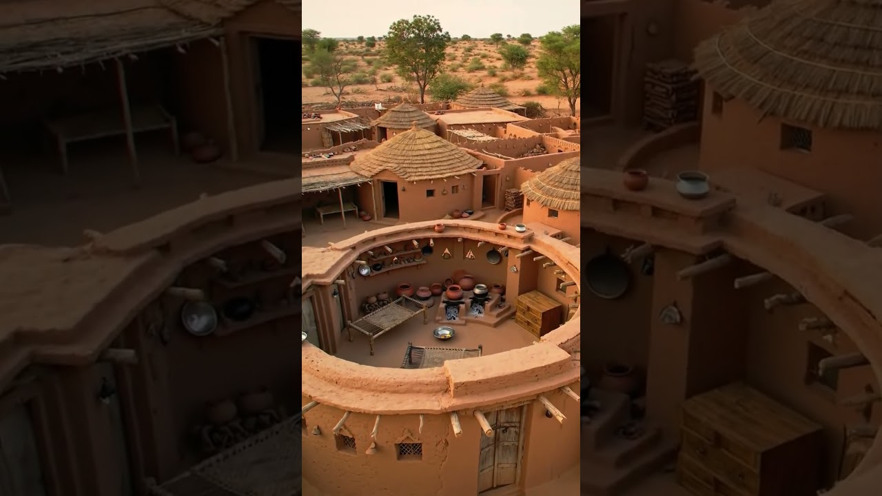 village lifestyle#Rajasthani old jhopad #villagerlifestyle#village#Rajasthani Sanskrit#