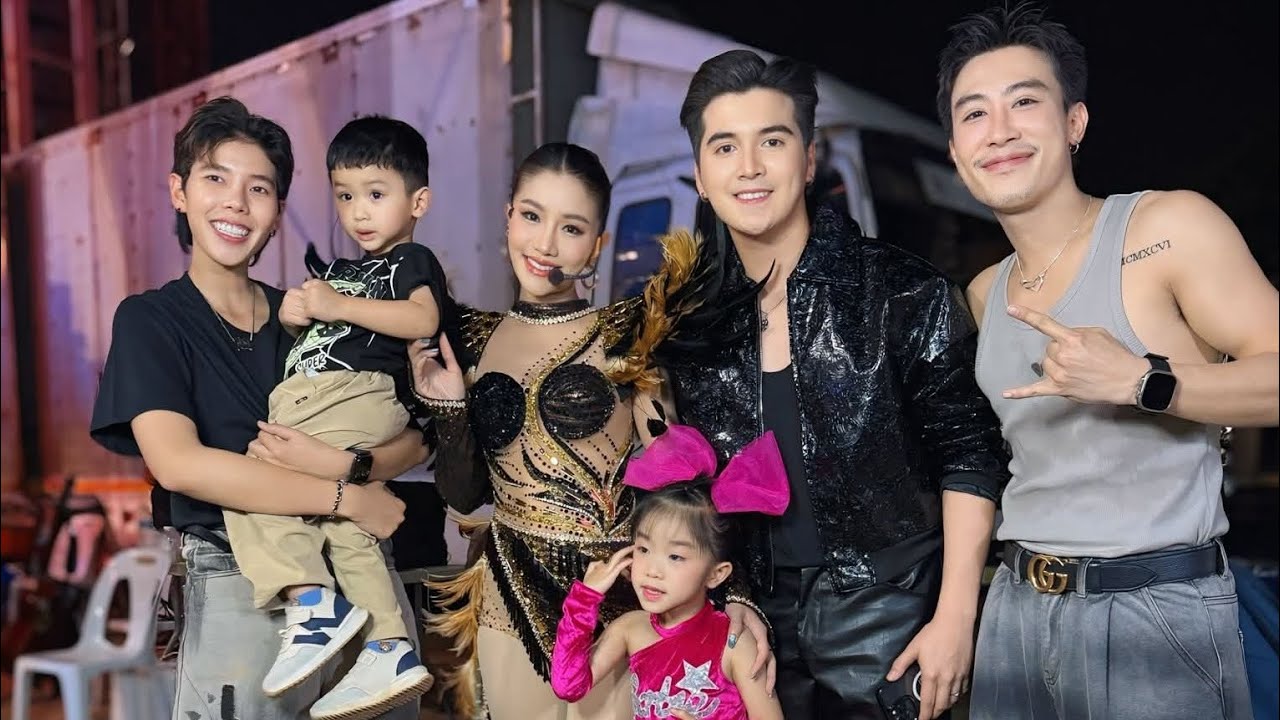 เสี่ยวเกียวน่ารักให้พี่นุ๊กปายอุ้มด้วย เวิร์คพอยท์ออนทัวร์ระยอง#แพรวพราวแสงทอง #ซันวงศธร 