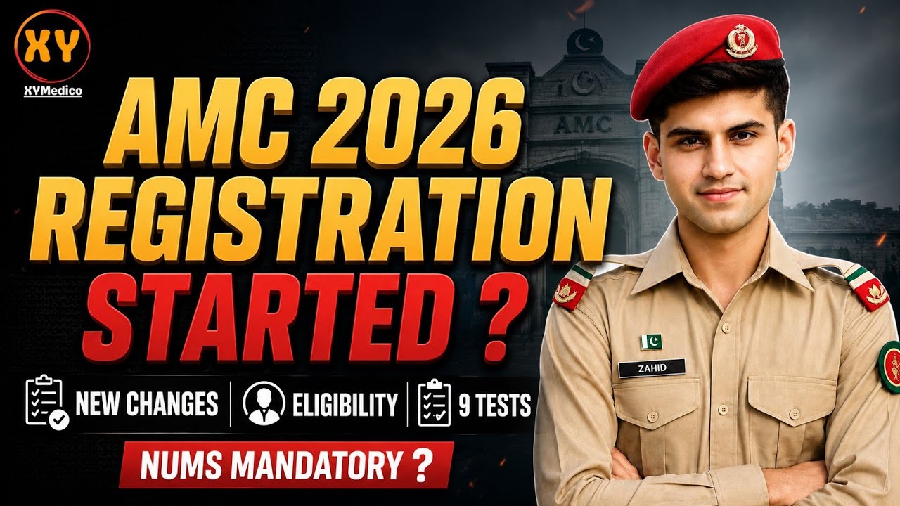 Is NUMS Mandatory for AMC? | Medical Cadet Course 2026 Complete Details | AMC Test Preparation