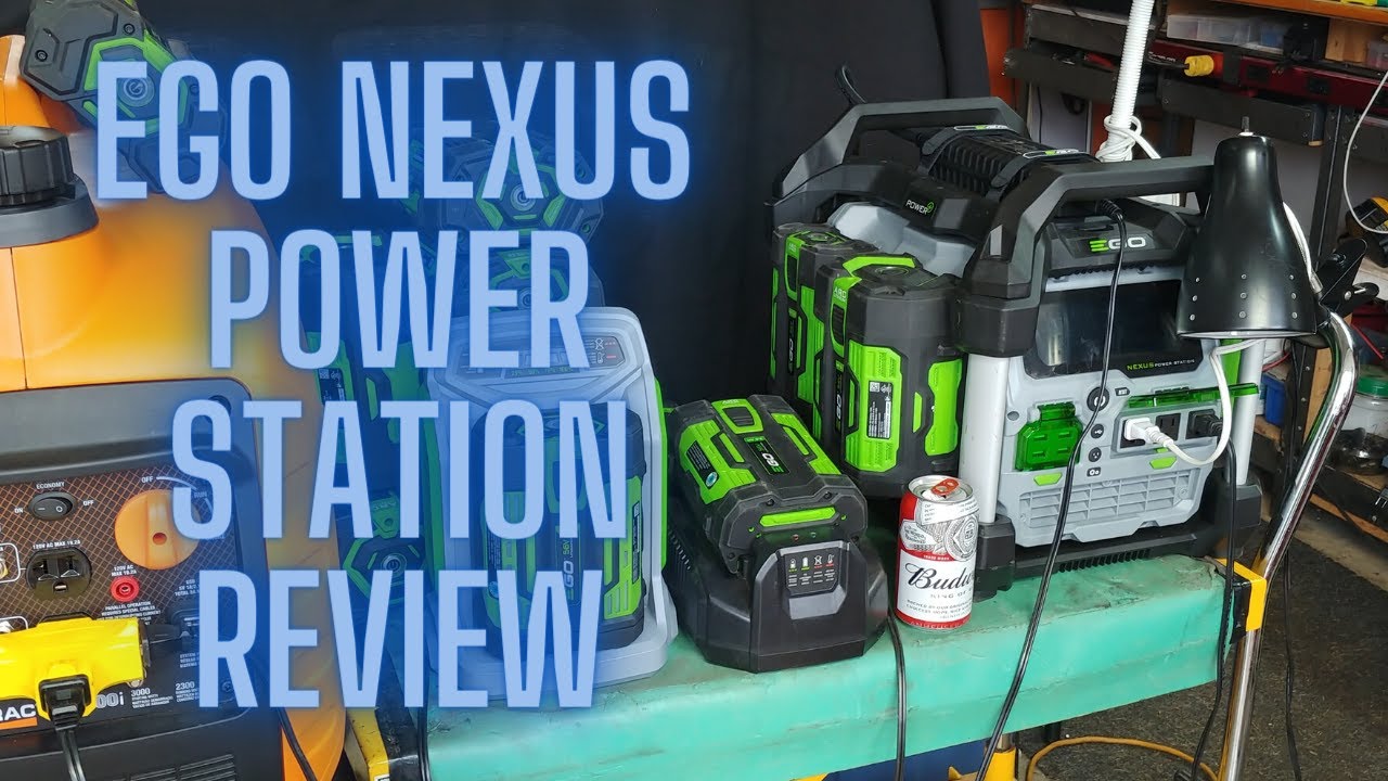 EGO Nexus Power Station Review - Hookup to Generator & Solar System