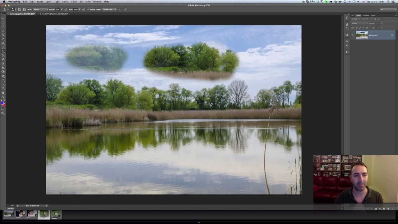 Le Tampon de Clonage et l'outil de Pansement de Photoshop