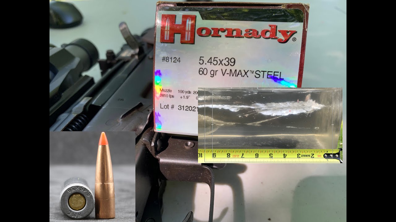 Лучший 5.45x39 мм, Hornady 60gr V-MAX