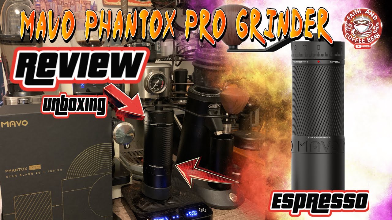 MAVO Phantox Pro Review: Can This Grinder Handle my Espresso Dreams? Professional 45mm Stainless