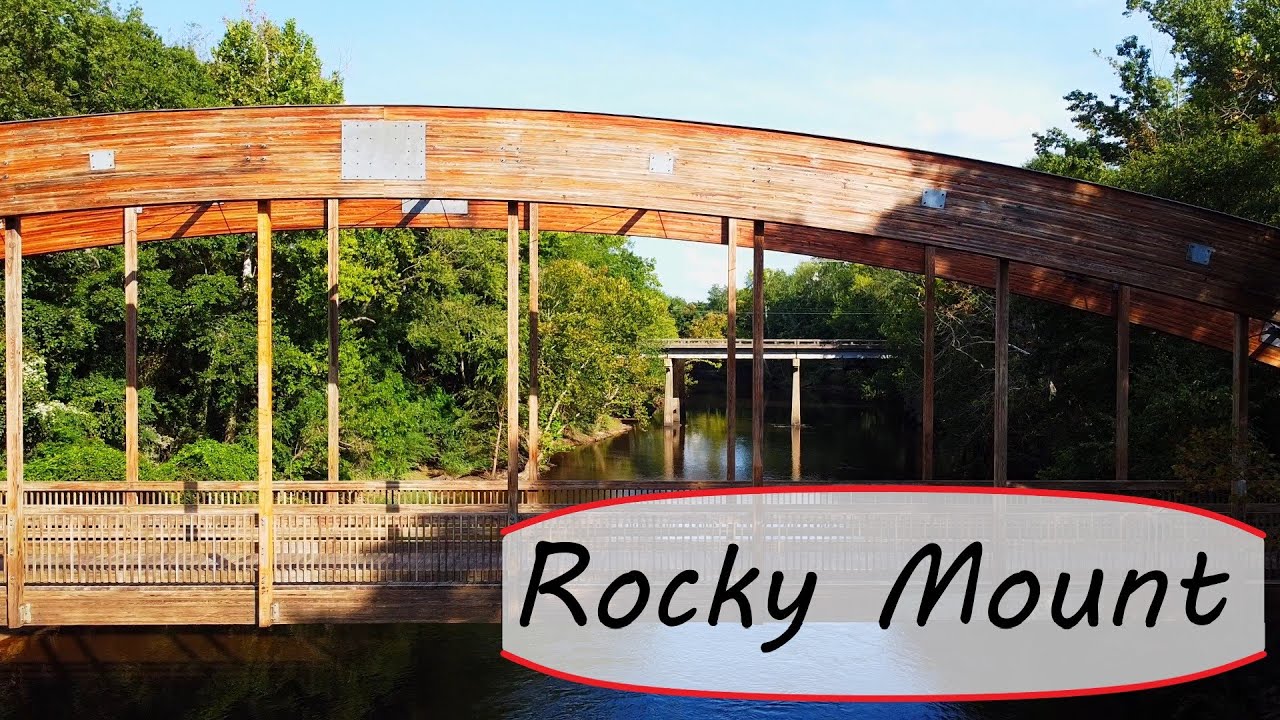 Exploring Rocky Mount in North Carolina || Cinematic Skyview