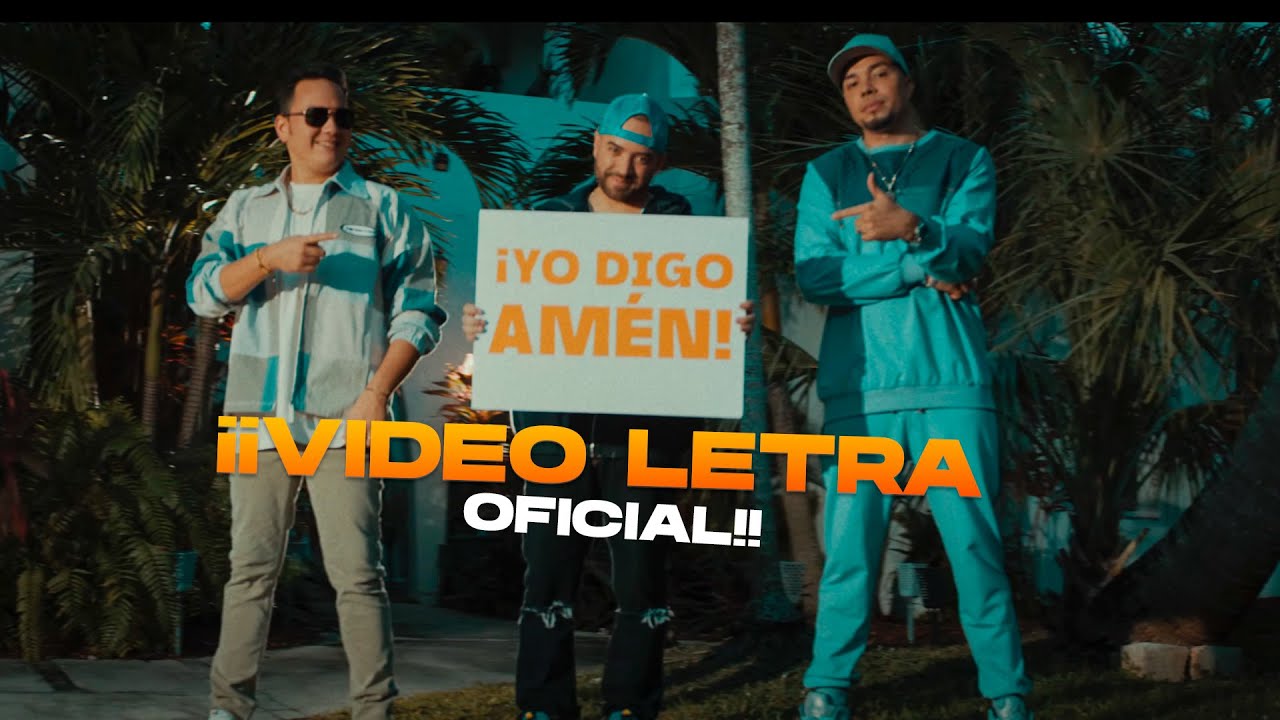 Alex Zurdo❌Nacho❌Gilberto Daza - Am&eacute;n (Video Oficial Con Letra) Reggaeton Cristiano 2023