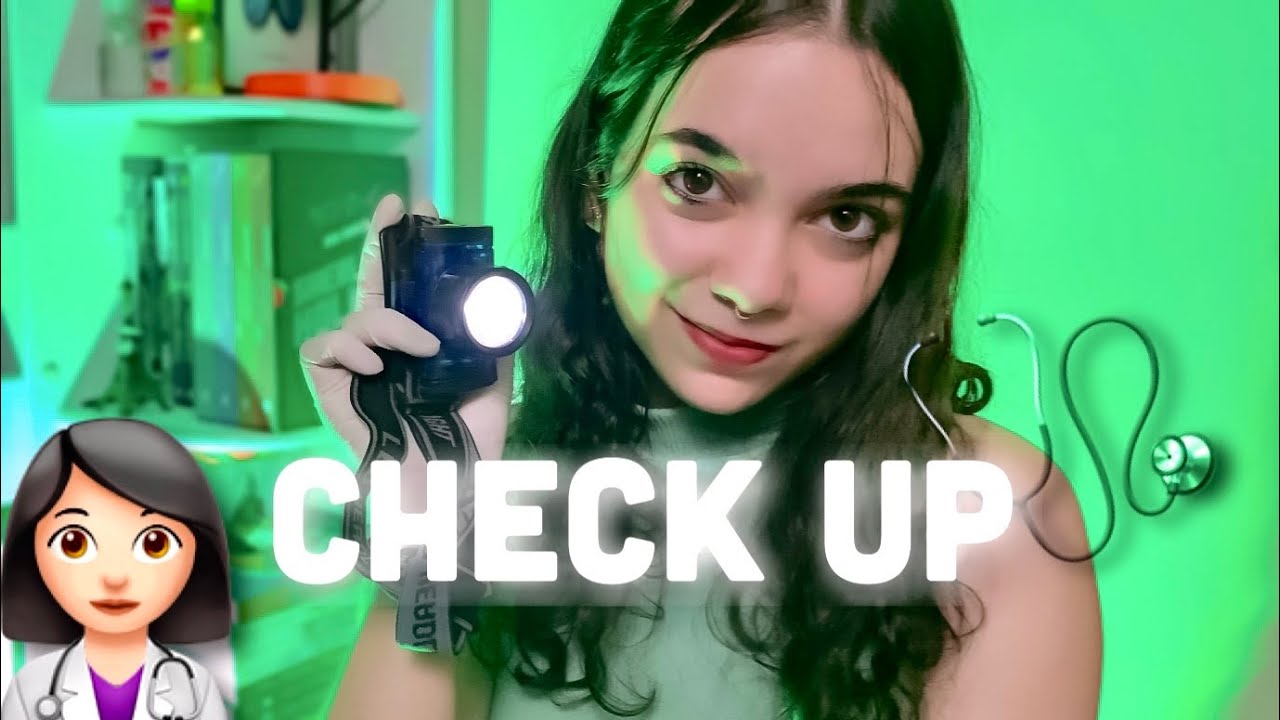 ✨ASMR ROLEPLAY | Realizando um CHECK UP de rotina✨