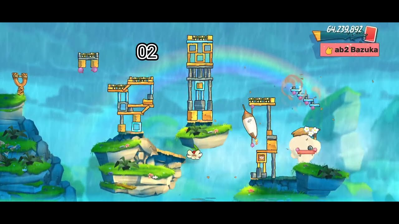 Angry Birds 2 Clan Battle Today 25 Jan 2026 Ratio 175 Bubbles 5 Time Used ( With Super Bubbles Clip)