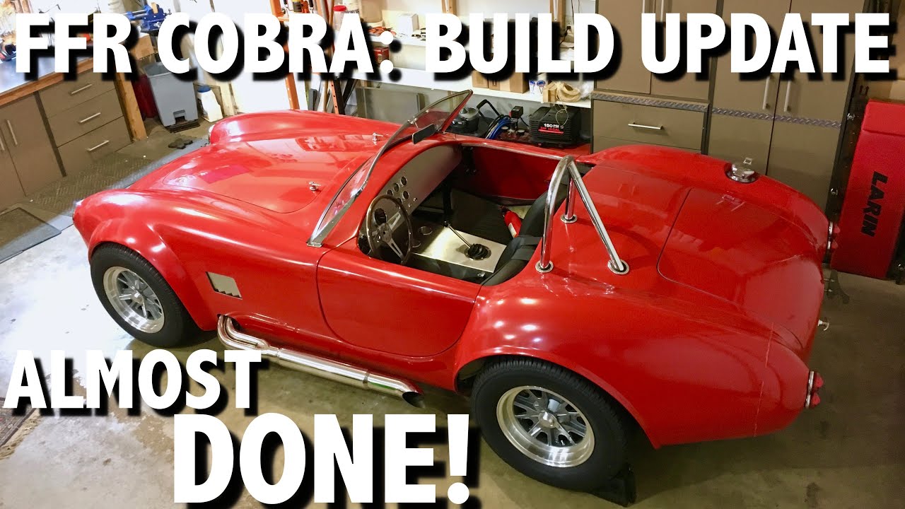 Factory Five Cobra build update: Major assembly steps complete