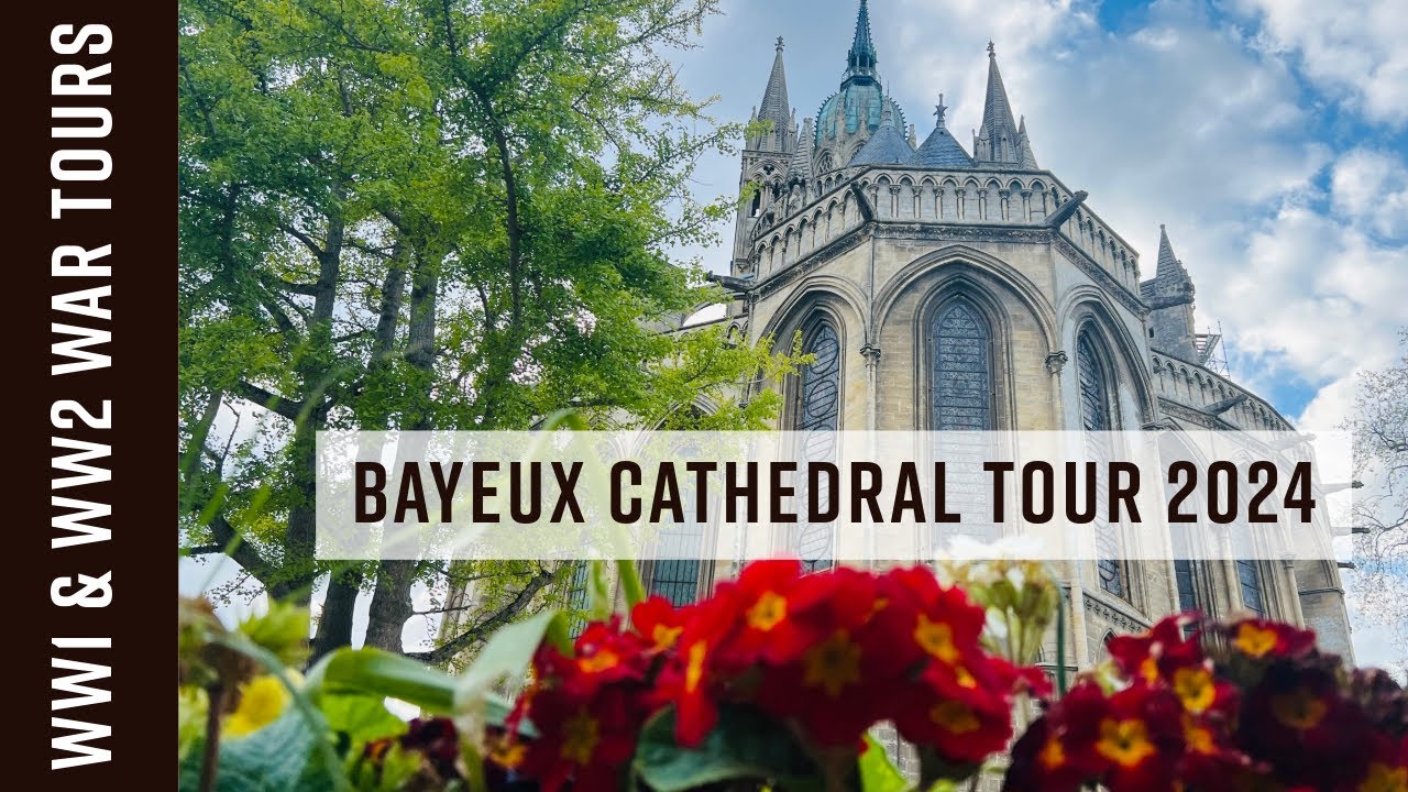 BAYEUX CATHEDRAL Walking Tour 2024 / EXPLORE this Beautiful Historic Cathedral with Me