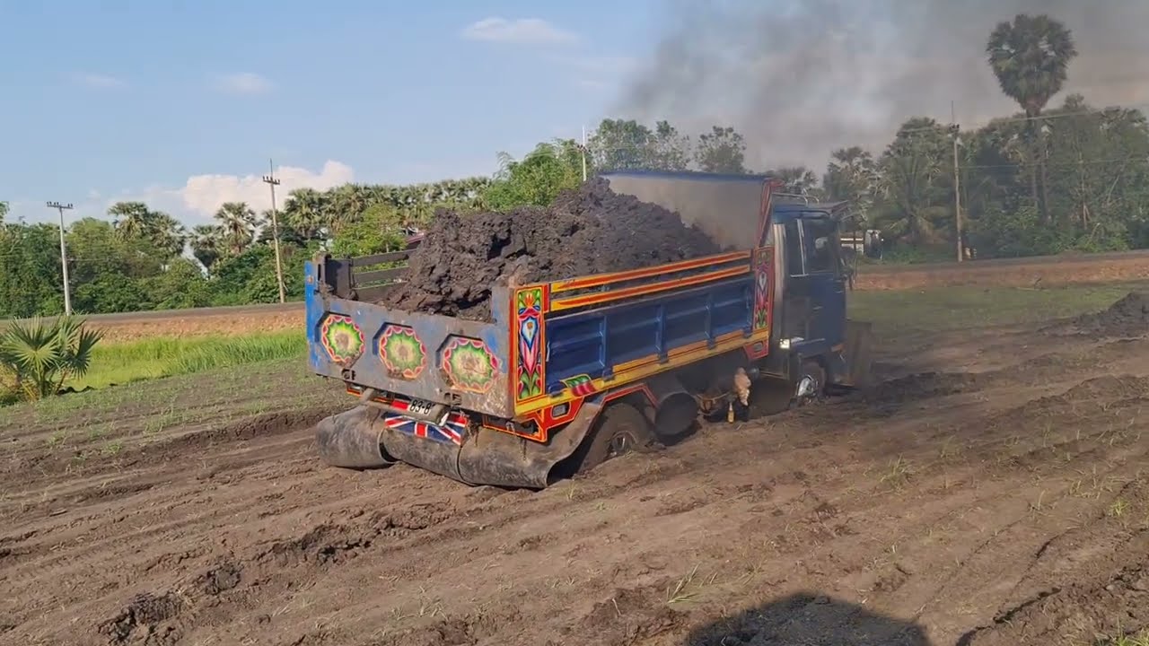 ร็อคกี้ 195 วางเกียร์ 6Hk อุ๊แรงจัด Dump Truck Tractor