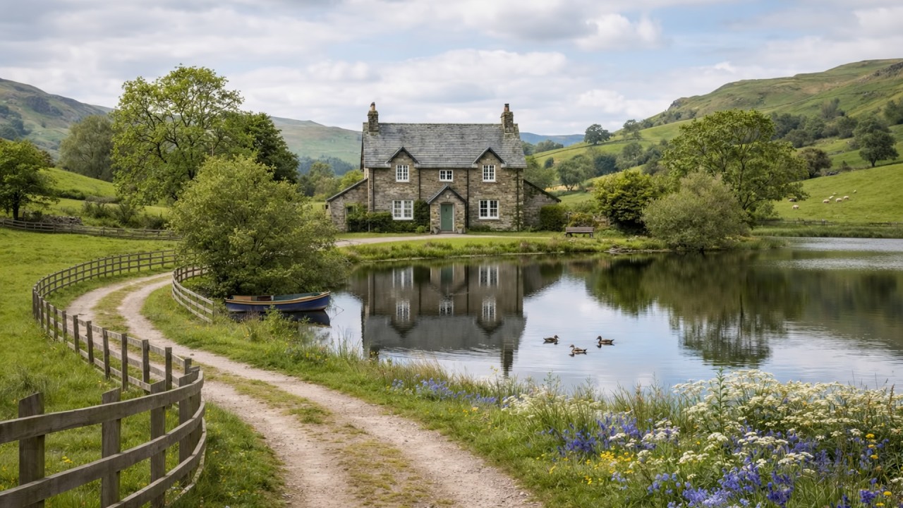 Inside a Fairytale English Countryside Cottage | Design Inspiration