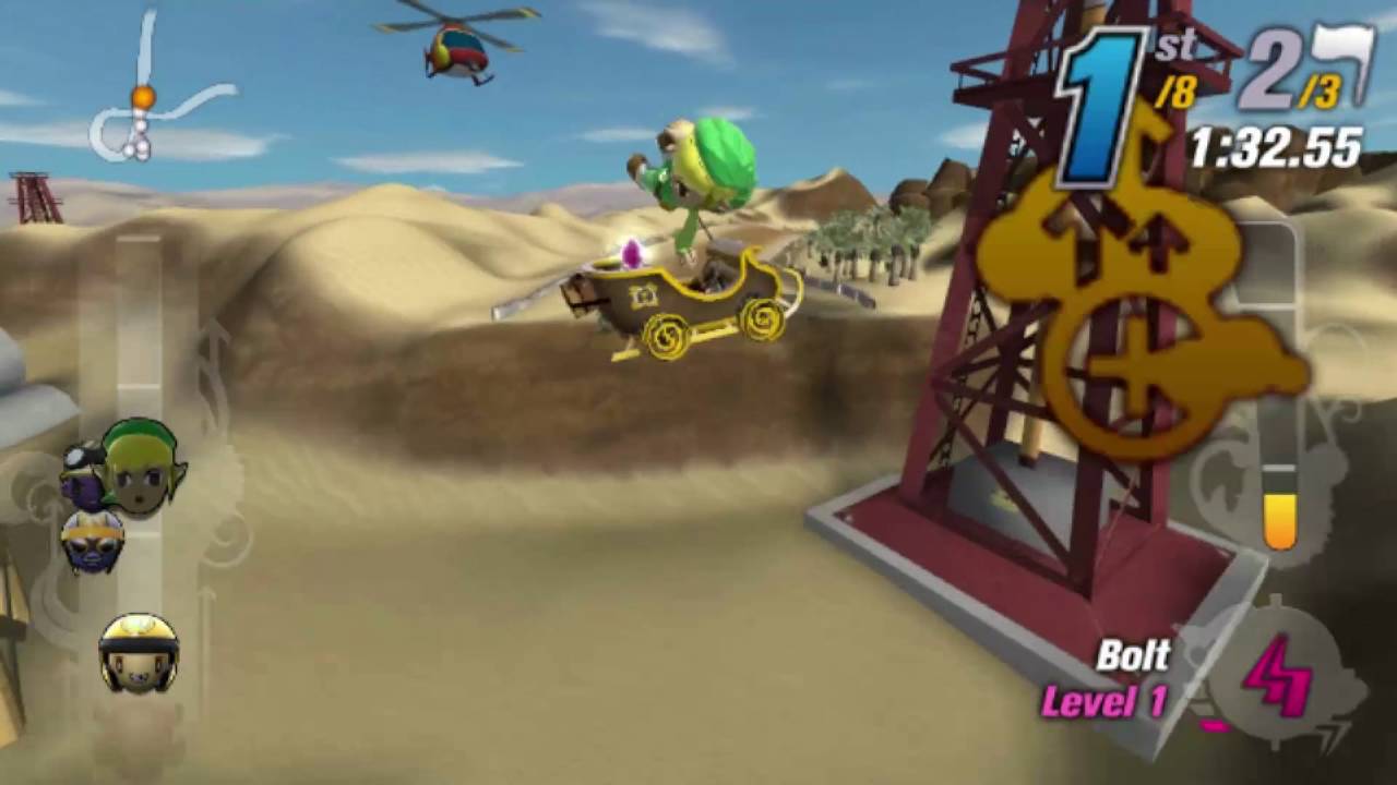 Modnation Racers: Road Trip Vita Gameplay