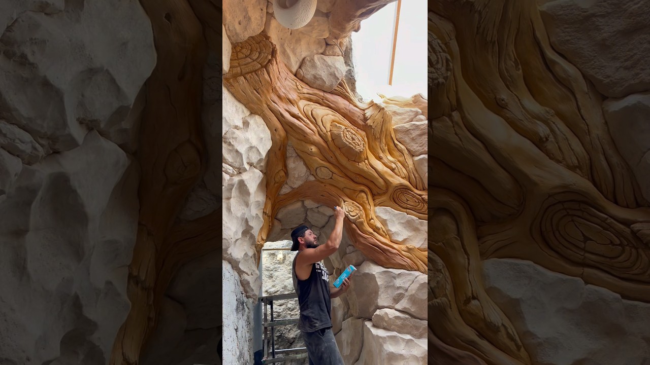 Rocks and grottoes. Artistic concrete, we work with sand and cement. #skulpture #travel #эльдар