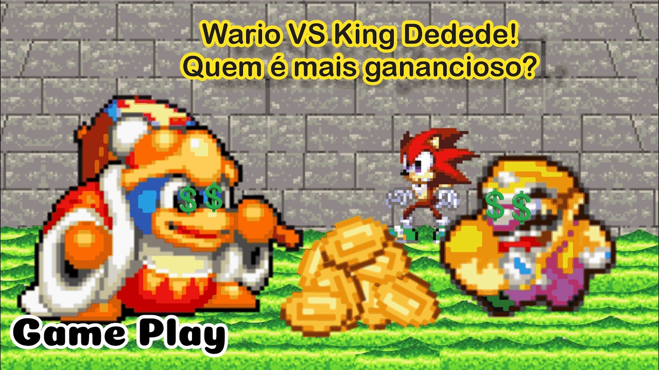 Wario VS King Dedede! Quem é mais ganancioso?