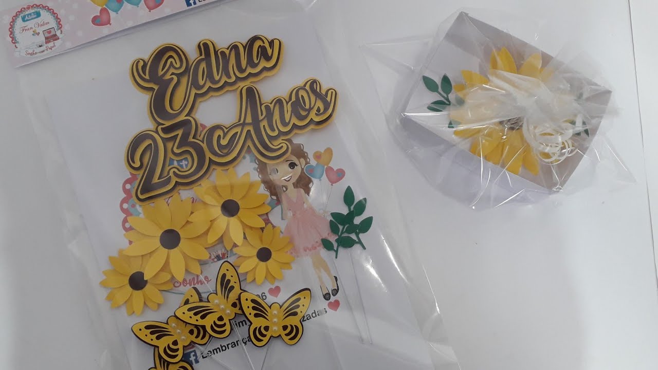 COMO EMBALAR TOPO DE BOLO