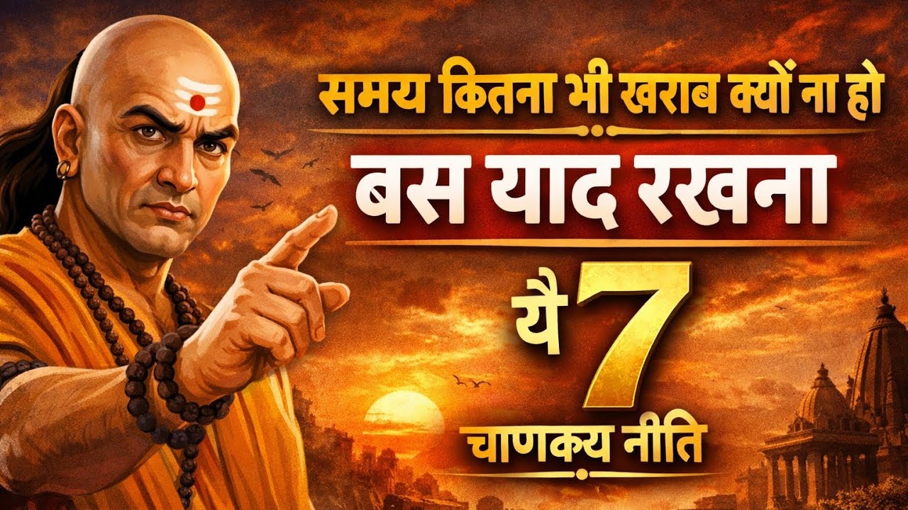 आचार्य चाणक्य की 7 पॉवरफुल नीतियां | 7 Powerful Life Lessons From Chanakya Niti | vinay🔥🔥💯
