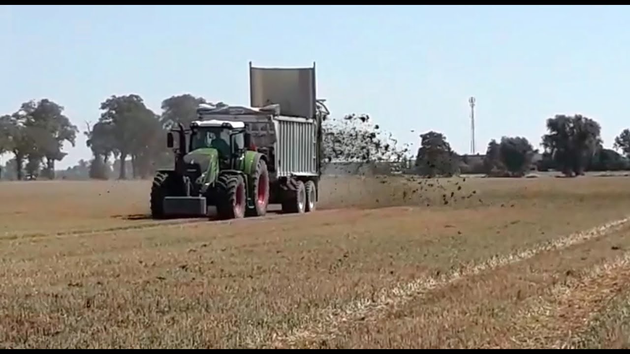 Moc w rozrzucaniu Fliegl ASW 271V2 z FENDT 936