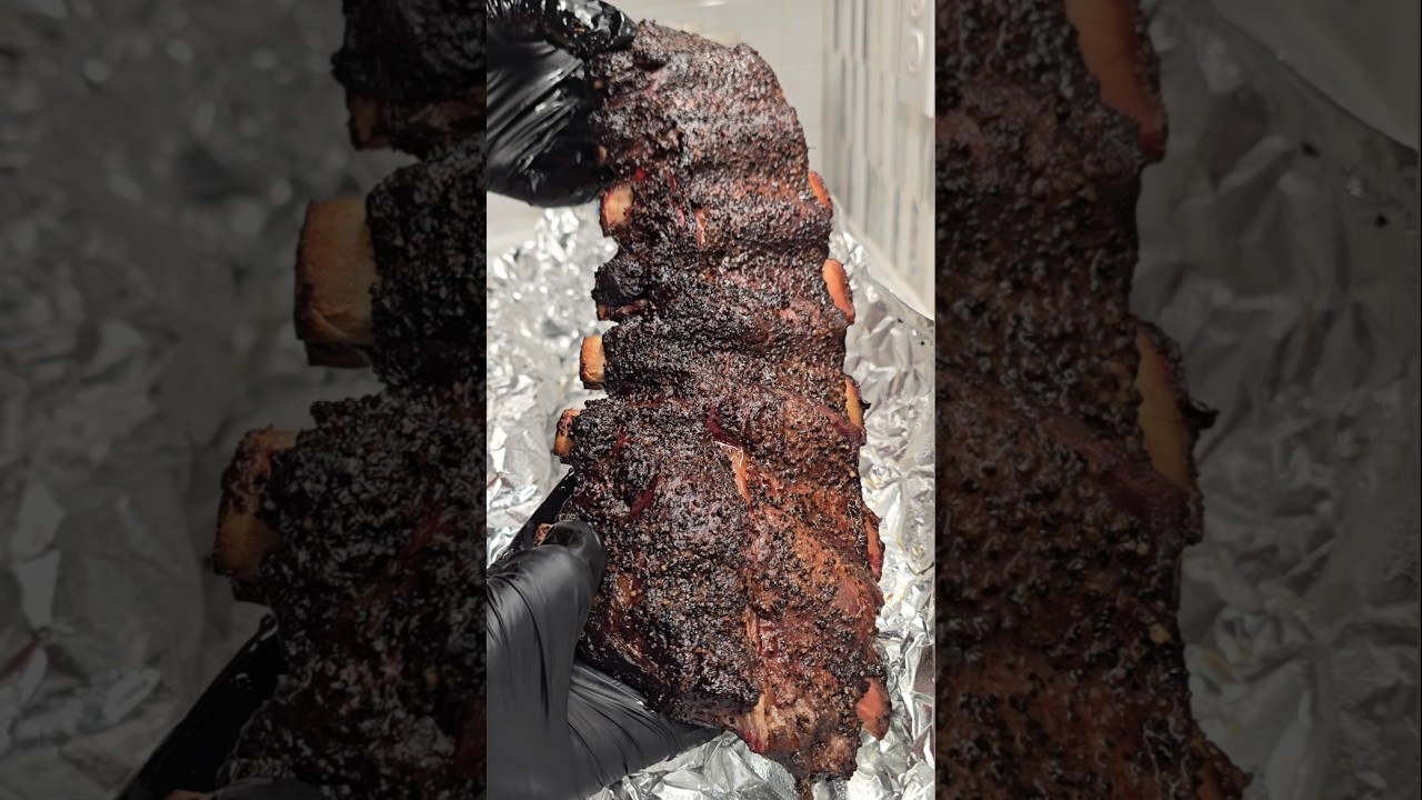 Delicious Smoked Beef Ribs
