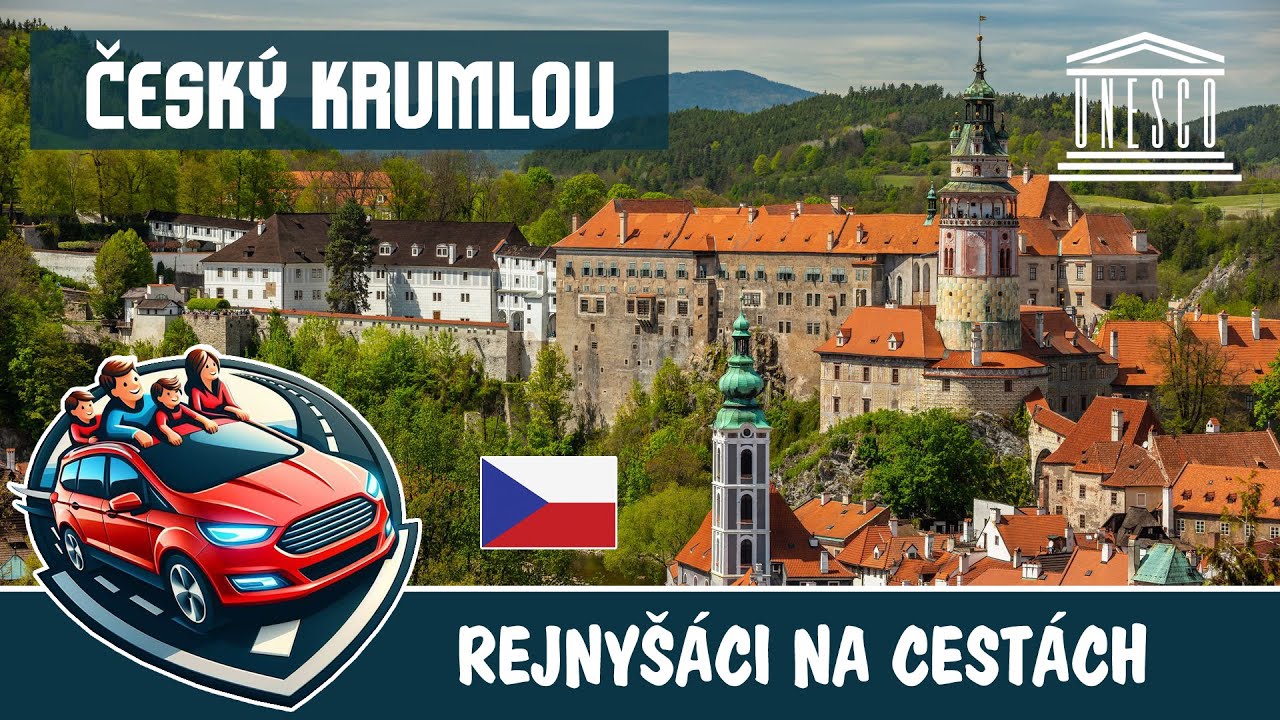 The most beautiful UNESCO city in central Europe = Český Krumlov (Czechia)