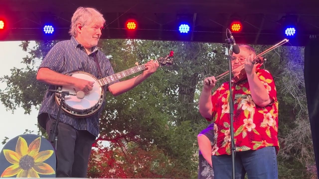 Michael Cleveland with Bela Fleck, 