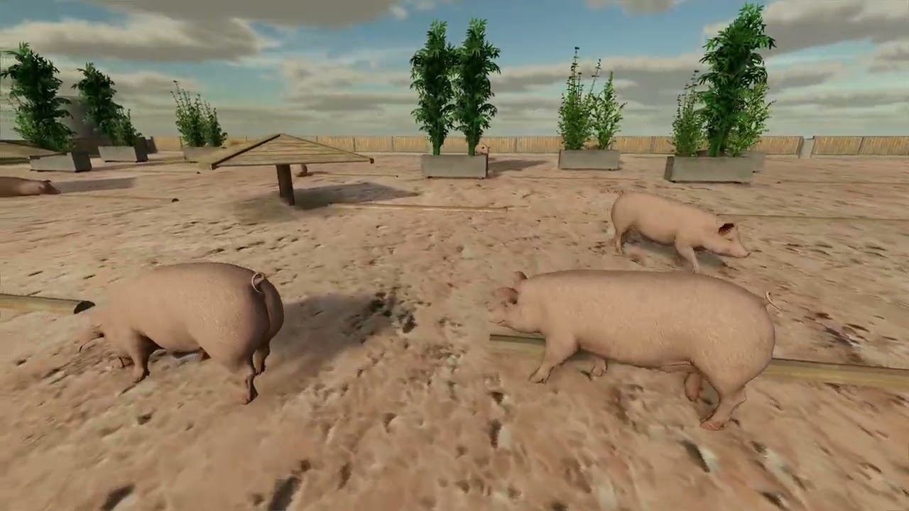 LS22 - Moderner Schweinestall oder doch eher Schweine im Weltall?
