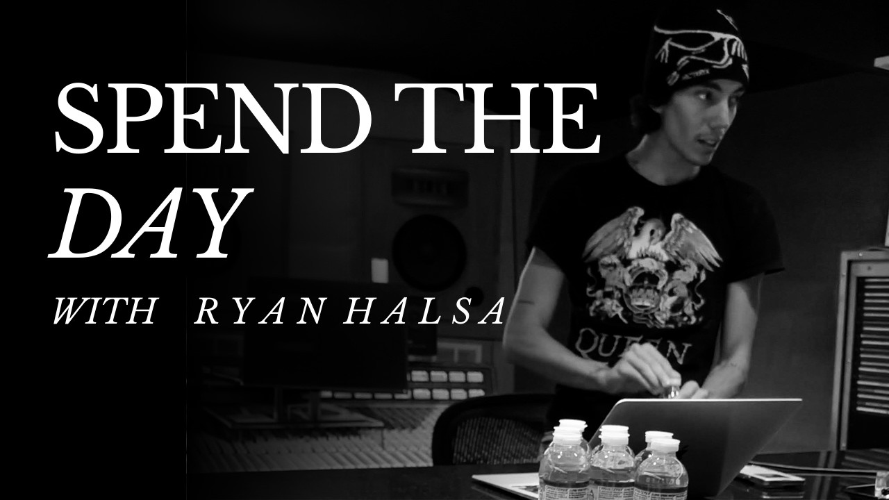 Spend The Day w/ Ryan Halsa | Stadium Rehearsal, Label Meeting & Studio Sessions