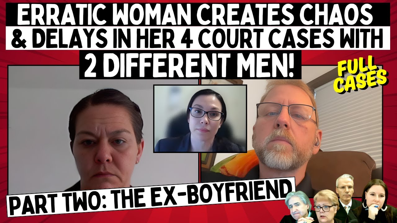 Erratic Woman Creates CHAOS & DELAYS In Her FOUR Court Cases With 2 Different Men! (Part Two)