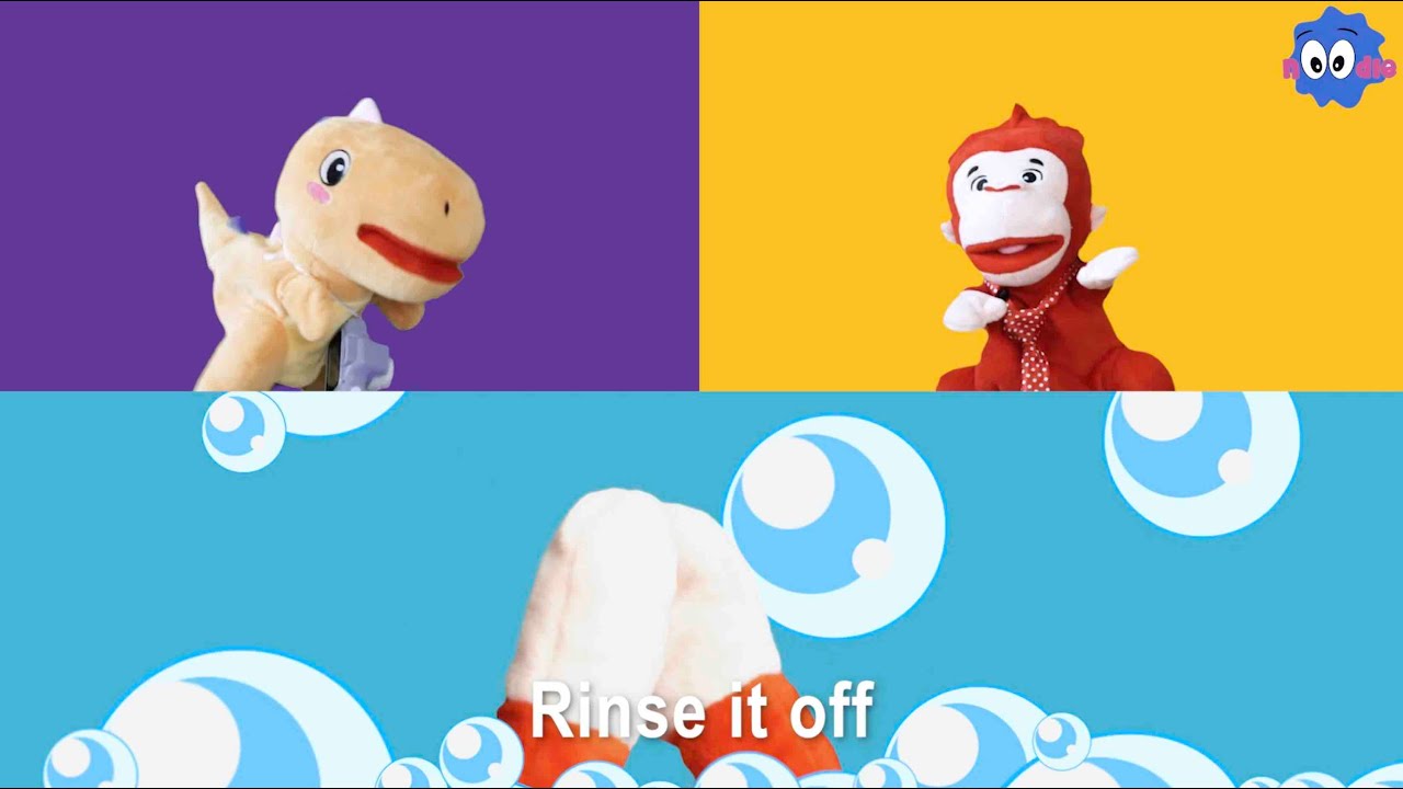 Wash Your Hands + More Nursery Rhymes & Kids Songs with Singing Hand-Puppets - Noodle & Co