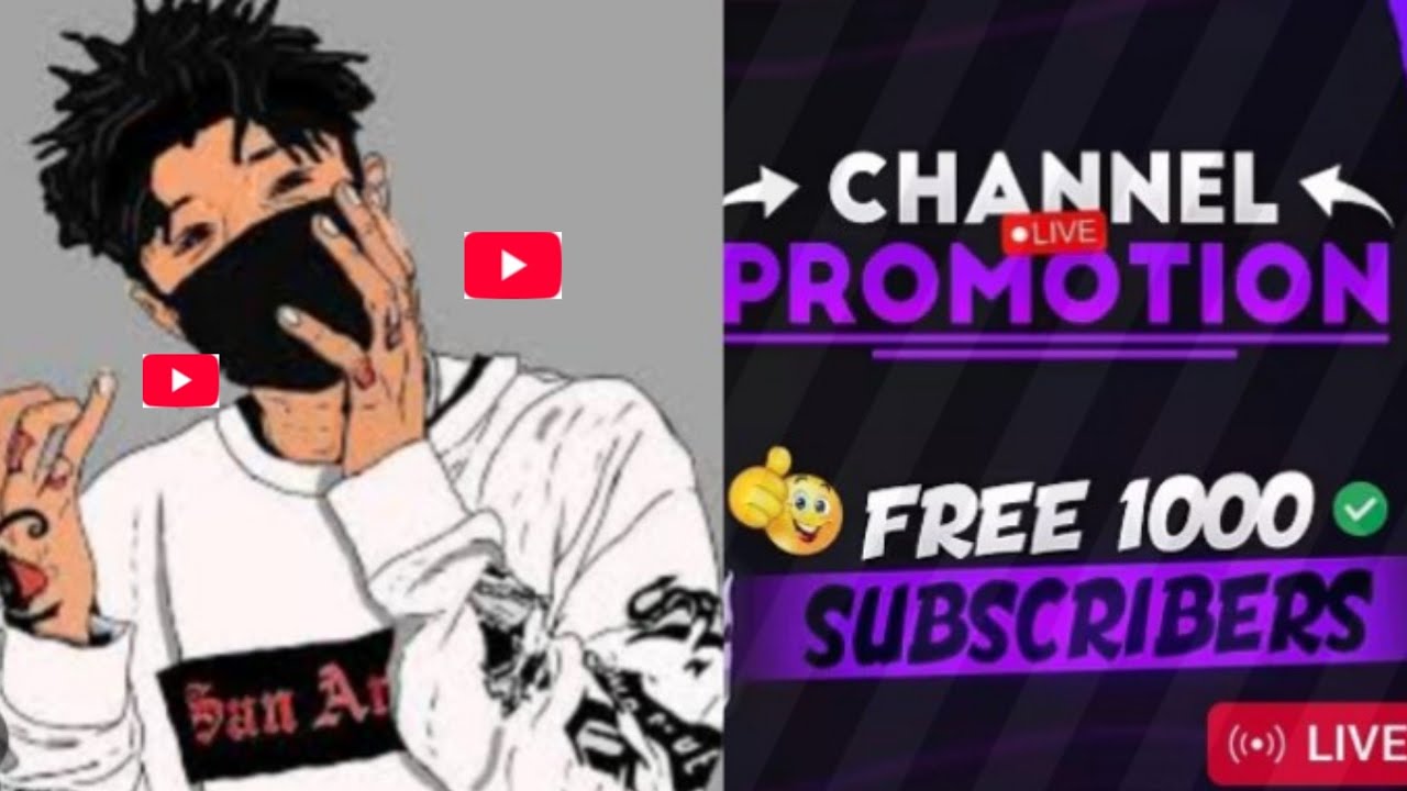 Live YouTube Channel Promotion | 1000 SUBSCRIBERS 2मिनट में #live  ⁨@ManojDey⁩   ⁨@Techbaniyaji⁩
